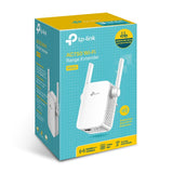 TP-Link RE205 AC750 Wi-Fi Range Extender, Dual Band: 2.4GHz @ 300Mbps, 5GHz @ 433Mbps.