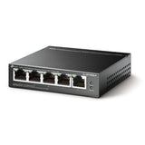 TP-Link TL-SF1005LP 5-Port 10/100Mbps Desktop Switch with 4-Port PoE 41W IEEE 802.3af compliant 1Gbps Switching