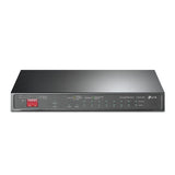 TP-Link TL-SG1210MP 10-Port Gigabit Desktop Switch with 8-Port PoE+PORT: 8× Gigabit PoE+ Ports, 2x Gigabit Non-PoE Ports, 1× Combo Gigabit SFP SlotS