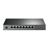 TP-Link TL-SG2008 JetStream 8-Port Gigabit Smart Switch PORT: 8× Gigabit RJ45 Ports: Desktop Steel Case, Static Routing,Omada