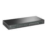 TP-Link SG3210XHP-M2 JetStream 8-Port 2.5GBASE-T and 2-Port 10GE SFP+ L2+ Managed Switch with 8-Port PoE+ 2xFan Rack Mountable IGMP Snooping,Omada