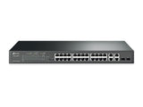 TP-Link T1500-28PCT (TL-SL2428P) JetStream 24-Port 10/100Mbps + 4-Port Gigabit Smart PoE+ Switch, Omada