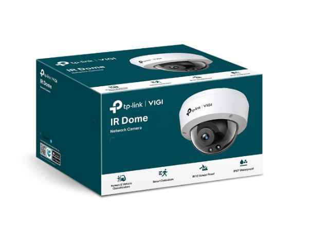 TP-Link VIGI 3MP C230I(4mm) IR Dome Network Camera, 4mm Lens, Smart Detection, 3YW