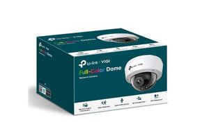 TP-Link VIGI 4MP C240(4mm) Full-Color Dome Network Camera, 4mm Lens, Smart Detection, 3YW