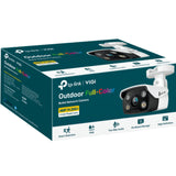 TP-Link VIGI 4MP C340(2.8mm) Outdoor Full-Colour Bullet Network Camera, 2.8mm Lens, Smart Detection, 3YW