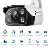 TP-Link VIGI 4MP C340(4mm) Outdoor Full-Colour Bullet Network Camera,4mm Lens, Smart Detection, 3YW