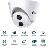 TP-Link VIGI 4MP C440I(2.8mm) IR Turret Network Camera, 2.8mm Lens, Corridor Mode, Smart Detection, 3YW