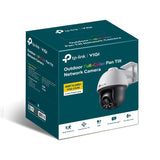 TP-Link VIGI 4MP C540(4mm) Outdoor Full-Colour Pan Tilt Network Camera, 4mm Lens, Smart Detection, 3YW