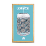 mbeat® activiva Metal Essential Oil and Aroma Diffuser-Vintage White -260ml (L)