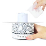 mbeat® activiva Metal Essential Oil and Aroma Diffuser-Vintage White -100ml