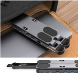 mbeat® Stage P5 Portable Laptop Stand with USB-C Docking Station