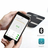 (LS) mbeat® "actiVIVA" Bluetooth BMI and Body Fat Smart Scale with Smartphone APP