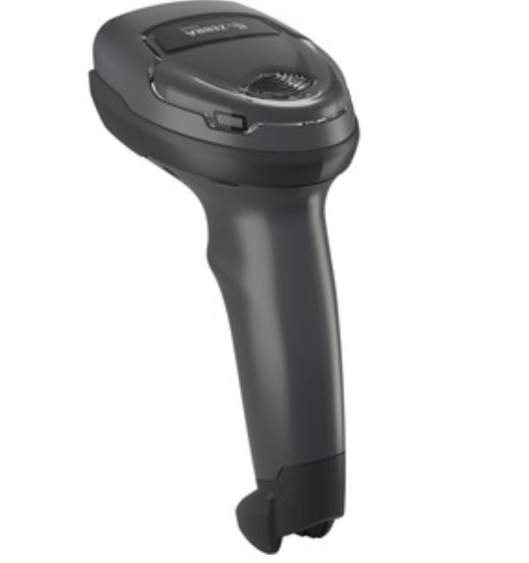 Zebra DS4608 1D/2D Handheld Corded Black Scanner Kit, Shielded USB Cable & Stand Included