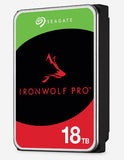 Seagate 18TB 3.5" IronWolf Pro SATA NAS Hard Drive Manufacturer Warranty: 5 Years Limited Warranty