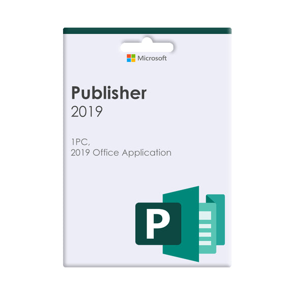 Microsoft Publisher 2019 Volume Licence, 1 Licence, No Level