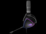 ASUS ROG DELTA S Lightweight USB-C Gaming Headset with AI noise-canceling mic, MQA rendering technology, RGB lighting, PC, Switch & PS5