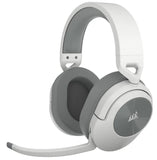 Corsair HS55 Wireless & Bluetooth White, PS5, Switch. Discord Certified, Ultra Comfort Foam, USB Receiver, Gaming Headset. 2023 Model (LS)