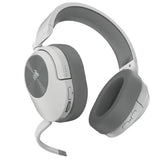 Corsair HS55 Wireless & Bluetooth White, PS5, Switch. Discord Certified, Ultra Comfort Foam, USB Receiver, Gaming Headset. 2023 Model (LS)