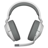 Corsair HS55 Wireless & Bluetooth White, PS5, Switch. Discord Certified, Ultra Comfort Foam, USB Receiver, Gaming Headset. 2023 Model (LS)