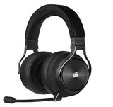 Corsair Virtuoso RGB Wilress XT Black 7.1 Audio. High Fidelity Ultra Comfort, Broadcast Grade Microphone, Slipstream Wireless USB. Headset,