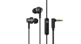 Edifier GM260 Earbuds with Microphone - 10mm Driver, Hi-Res Audio, In-Line Control , Omni-Directional Microphone, 3.5mm Wired Earphones Black