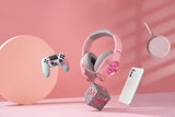 Edifier GX Hi-Res Gaming Headset with Hi-Res, Dual Noise Cancelling Microphone, Multi-Mode, 3.5mm AUX, USB 3.0, USB-C Connection - Pink