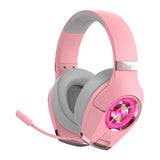 Edifier GX Hi-Res Gaming Headset with Hi-Res, Dual Noise Cancelling Microphone, Multi-Mode, 3.5mm AUX, USB 3.0, USB-C Connection - Pink