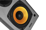 Edifier R1000T4 Ultra-Stylish Active Bookself Speaker - Home Entertainment Theatre - 4" Bass Driver Speakers BROWN (LS)