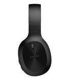 Edifier W600BT Bluetooth Wireless Headphone Headset Stereo Bluetooth V5.1 Over-Ear Pads Built-in Microphone 30 Hours Playtime Black