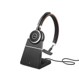 Jabra  Evolve 65 SE Link380a UC Mono Stand USB-A Headset, 30-m Wireless Range, 14-Hour Battery Life, Passive Noise Cancellation, BusyLight