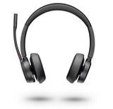 Plantronics/Poly Voyager 4320 UC Headset with usb-A dongle,Teams certified, Dual Ear, Wireless,  Noise canceling boom, Acoustice Fence, Soun