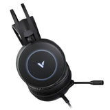 RAPOO VH160 Gaming Headset 7.1 Surround Sound Stereo Headphone USB Microphone Breathing RGB LED Lightweight, PC Gaming