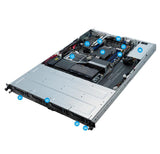 ASUS 1U RS300-E10 Rackmount Brebone Server, Xeon E-2200 LGA1151 Socket, 4x UDIMM (128GB Max), 4x 3.5" HS Bays, 2x M.2, 4x 1Gb LAN, 450W RPSU