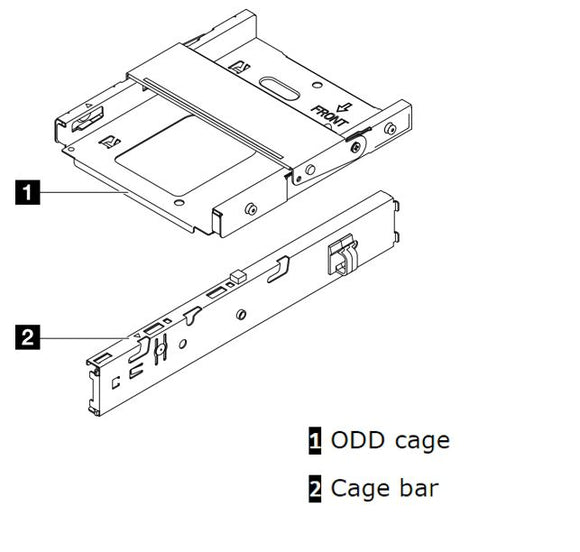 LENOVOThinkSystem ST50 V2 Slim ODD Cage Kit