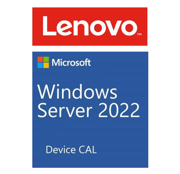 LENOVO Microsoft Windows Server 2022 CAL (10 Device) ST50 / ST250 / SR250 / ST550 / SR530 / SR550 / SR650 / SR630