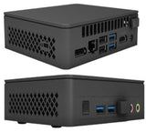 Intel NUC Celeron N4505 2.0GHz 4GB RAM 64GB eMMC Windows 11 Home S Mode 2xHDMI 2xDisplays LAN WiFi BT 4xUSB3.0 2xUSB2.0 for Digital Signage no AC cord