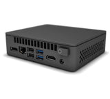 Intel NUC Celeron N4505 2.0GHz 2xDDR4 SODIMM M.2 SSD 2xHDMI 2xDisplays LAN WiFi BT 4xUSB3.0 2xUSB2.0 for Digital Signage POS no cord