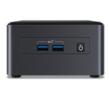 Intel NUC i5-1240P 4.40GHz 2xDDR4 SODIMM 2.5" M.2 SSD Iris Xe Graphics 4xDisplays 2xHDMI 2xDP via USB-C 2xTB4 2.5GbE 4xUSB WiFi6E no AC Cord