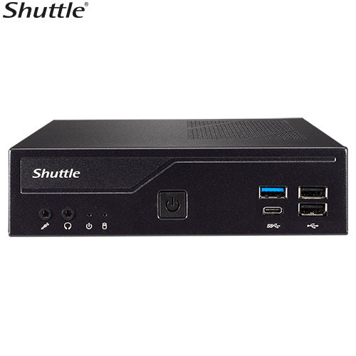 Shuttle DH610 Slim Mini PC 1L Barebone-Intel 12th/13th Gen , 2xDDR4, 2.5