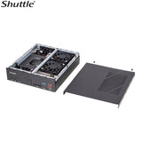 Shuttle DH670 Slim Mini PC 1L Barebone-Support Intel 12th Gen, 2x DDR4, 2.5" HDD/SSD bay, 2xLAN, 2x RS232(RS422/485), 2xHDMI, 2xDP, 120W