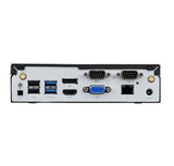 Shuttle DL20N6 Slim Mini PC 1L Barebone-Pentium N6005, Fan-less, HDMI, DP, VGA, 2xRS232 (RS422/485), LAN, 2xDDR4, 2.5" HDD/SSD bay, Vesa Mount, 40W