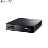 Shuttle NS02AV2 Mini PC 0.5L System-Rockchip RK3368, 2GB RAM, 16GB eMMC, LAN, 4xUSB, WIFI+BT, VESA, HDMI, Android 8.1, Free Digital Signage Software