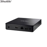 Shuttle NS02AV2 Mini PC 0.5L System-Rockchip RK3368, 2GB RAM, 16GB eMMC, LAN, 4xUSB, WIFI+BT, VESA, HDMI, Android 8.1, Free Digital Signage Software