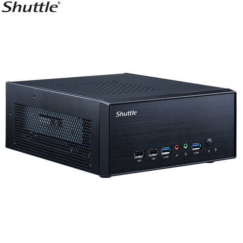 Shuttle XH510G2 Slim Mini PC 5L Barebone - Intel 11/10th Gen, PCIe x16, PCIe x1, LAN, HDMI, DP, 2x DDR4, 2.5