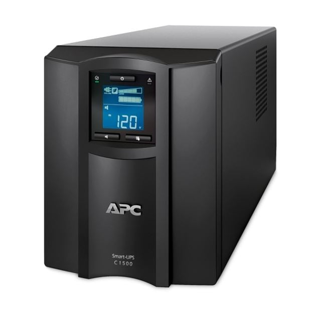 APC Smart-UPS C, Line Interactive, 1500VA, Tower, 230V, 8x IEC C13 outlets, SmartConnect port, AVR, Graphic LCD