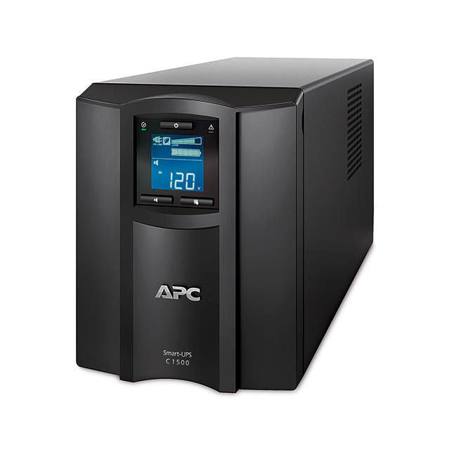 APC Smart-UPS C 1500VA/900W Line Interactive UPS, Tower, 230V/10A Input, 8x IEC C13 Outlets, Lead Acid Battery