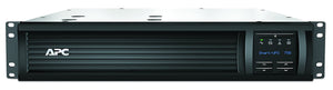 APC Smart-UPS 750VA/500W Line Interactive UPS, 2U RM, 230V/10A Input, 4x IEC C13 Outlets, Lead Acid Battery, SmartSlot, LCD