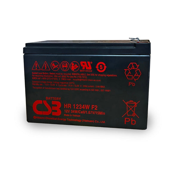 PowerShield 12V 9AH Battery, Battery block for all PowerShield UPS models, 5 Year Design Life Battery