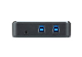 Aten Peripheral Switch 2x4 USB 3.1 Gen1, 2x PC, 4x USB 3.1 Gen1 Ports, Remote Port Selector, Plug and Play