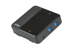 Aten Peripheral Switch 2x4 USB 3.1 Gen1, 2x PC, 4x USB 3.1 Gen1 Ports, Remote Port Selector, Plug and Play